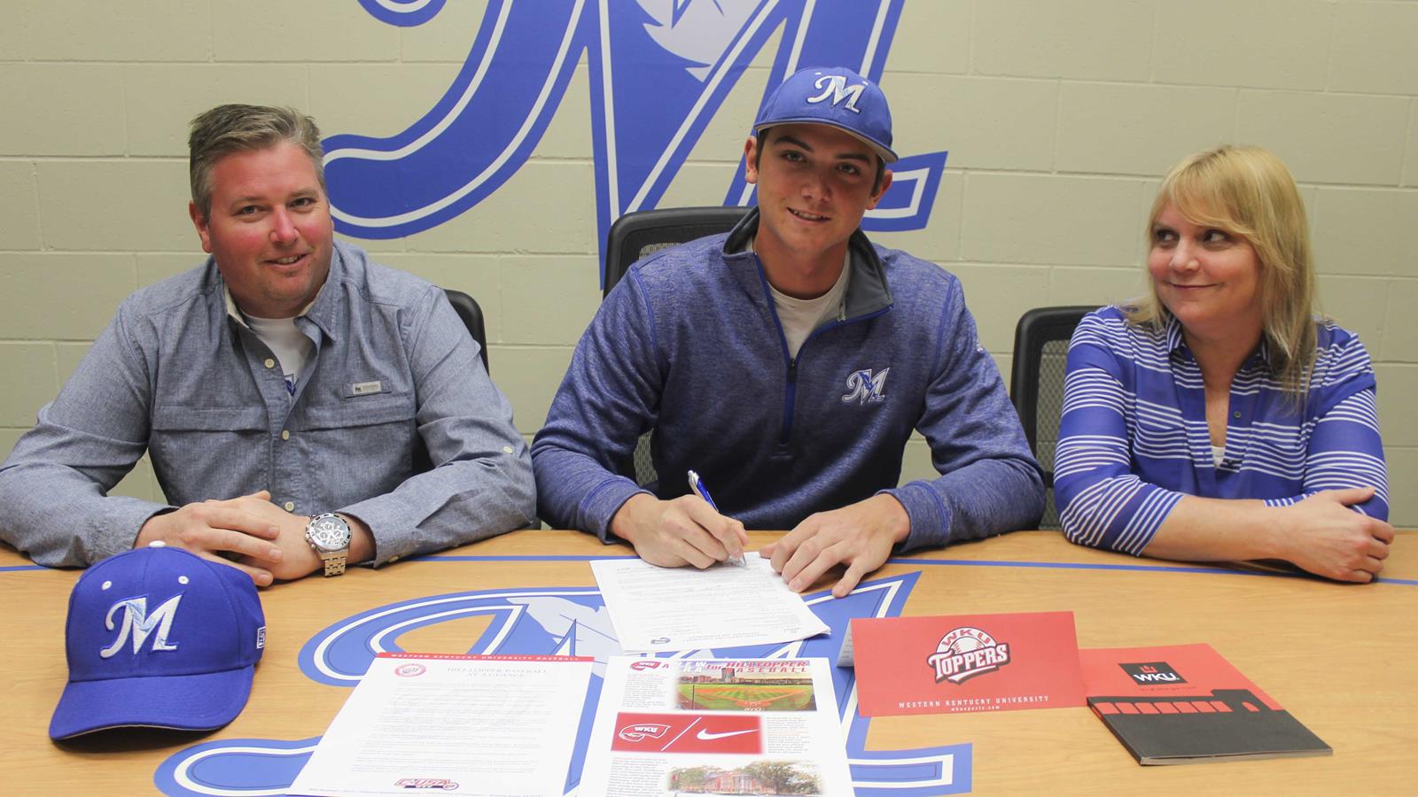 MCC's Jake Sanford signs with Western Kentucky