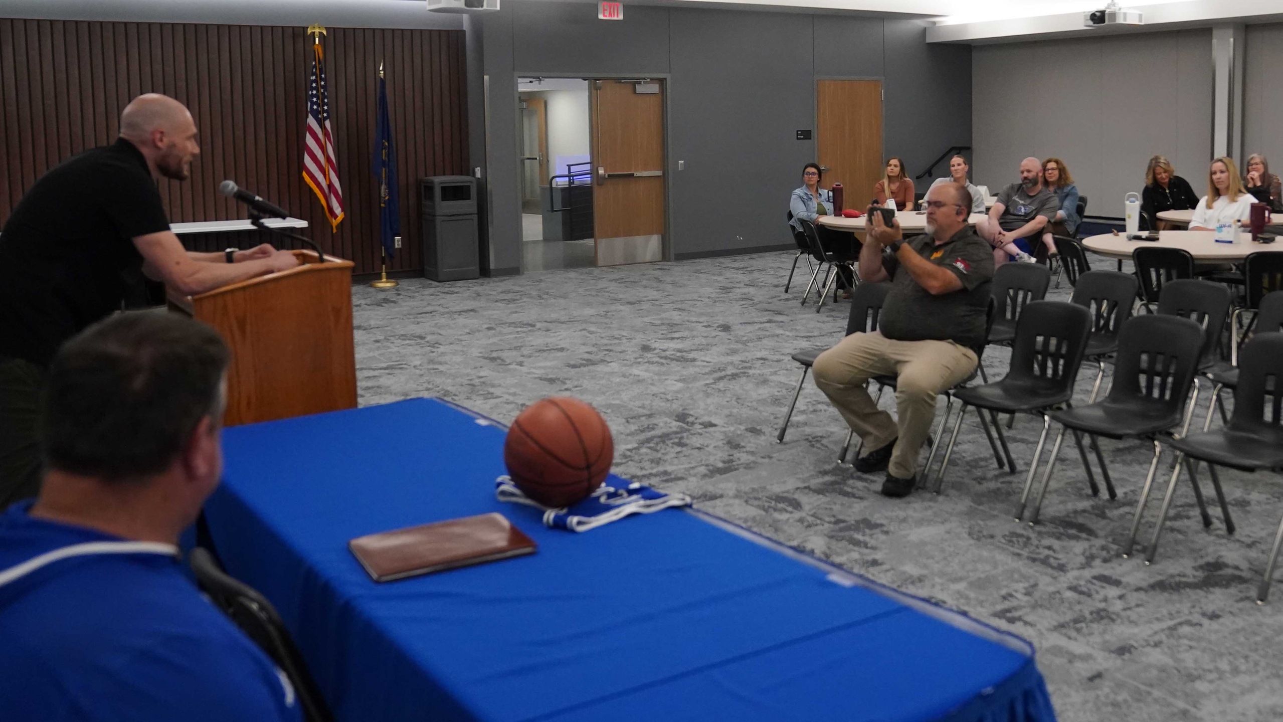 MCC Men's Basketball press conference.