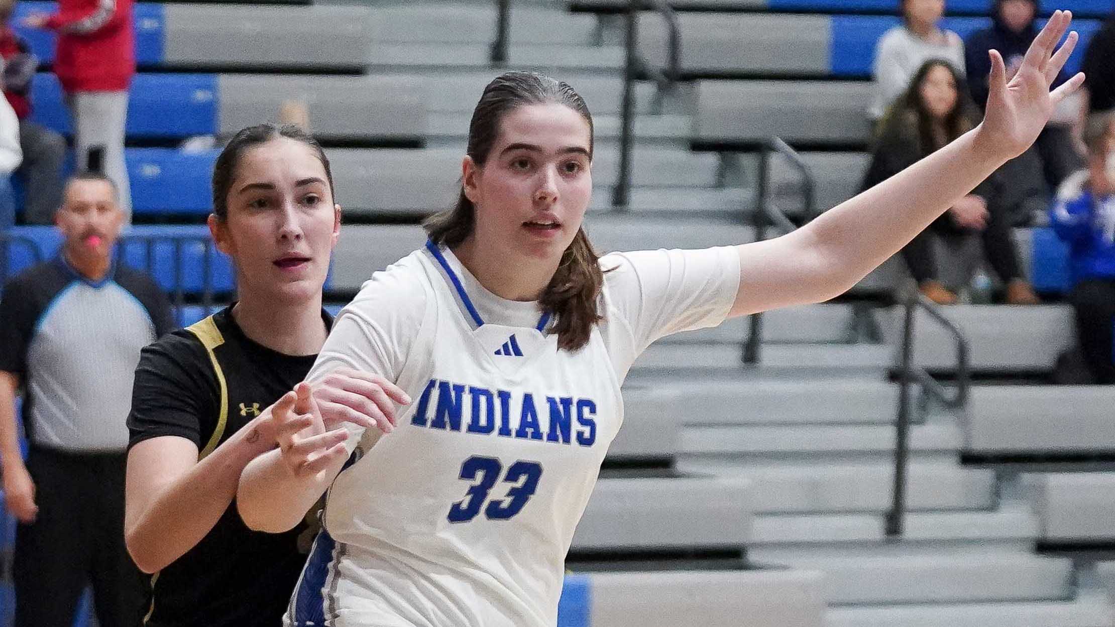 Lady Indians win finale; clinch home playoff game