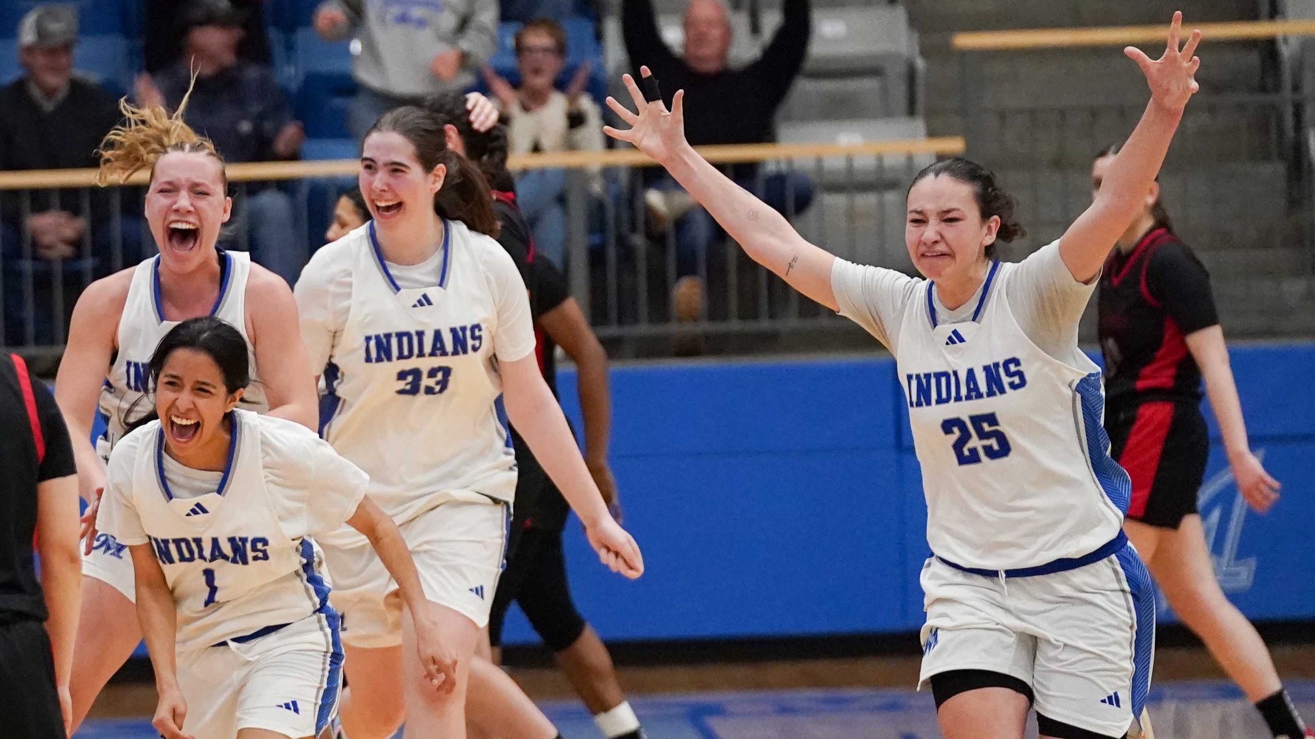 Lady Indians nip Casper to advance in tourney
