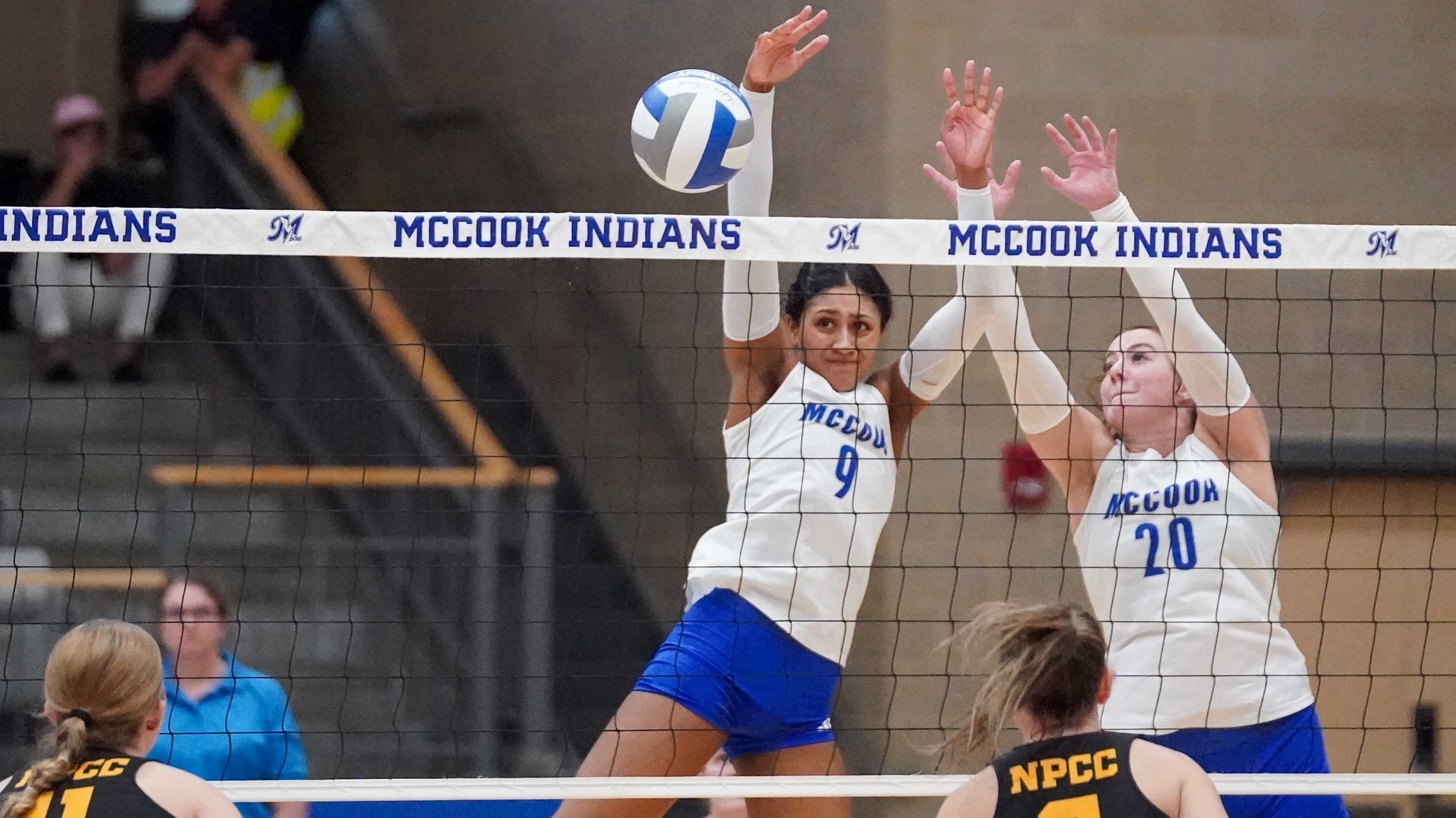 Knights leap past MCC Volleyball with 3-1 win